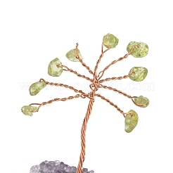 Натуральные чипсы перидота&nbsp;DJEW-P022-03A-01