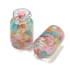 Большие светящиеся прозрачные акриловые подвески&nbsp;MACR-D080-04