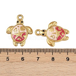 Подвески из нержавеющей стали 304 с эмалью&nbsp;LS-STAS-K309-01G-02