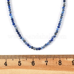 Природные лазурит бисером ожерелья&nbsp;NJEW-JN02492-01