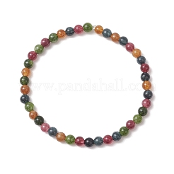 Натуральные зеленые нефритовые браслеты из бусин&nbsp;BJEW-JB13468