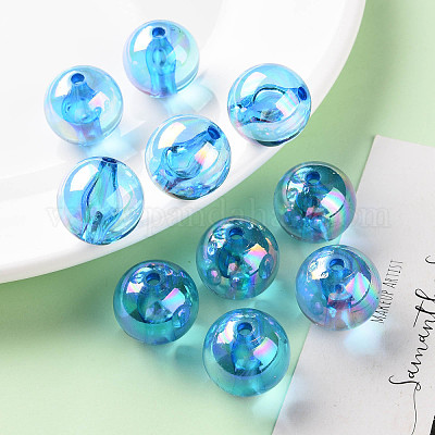 Прозрачные акриловые бусины MACR-S370-B20-759-1