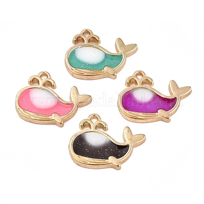 Подвески из эмали и сплава&nbsp;ENAM-K064-01-1