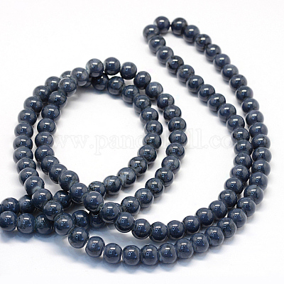 Выпечка роспись стекла круглый шарик нити&nbsp;DGLA-Q019-10mm-55-1