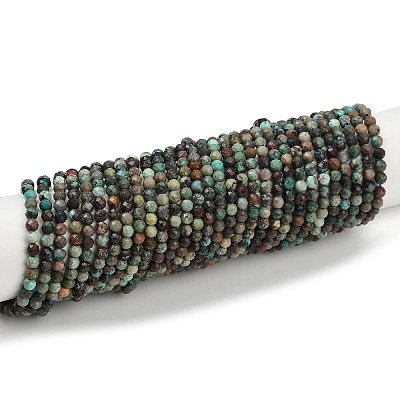 Природные хризоколлу бисер нитей&nbsp;LS-G-G204-A03-3.5mm-1