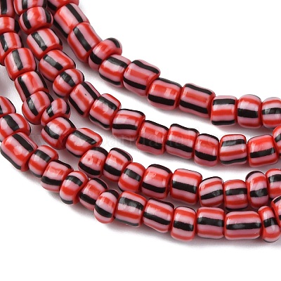 Бусы лэмпворк ручной работы&nbsp;BLOW-K001-01A-17-1