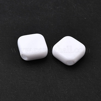 Непрозрачные акриловые бусины&nbsp;OACR-WH0055-02A-1