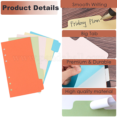 4 пакет 4 разделителя для папок-регистраторов AJEW-CP0008-49A-1