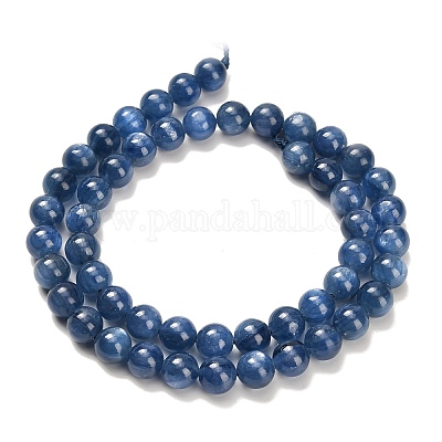 Натуральный кианитовые бисер пряди&nbsp;G-H335-B04-8mm-1