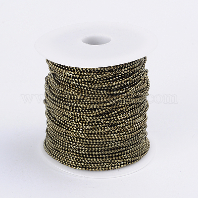 Железный шар бусинка цепи&nbsp;CHB001Y-AB-1