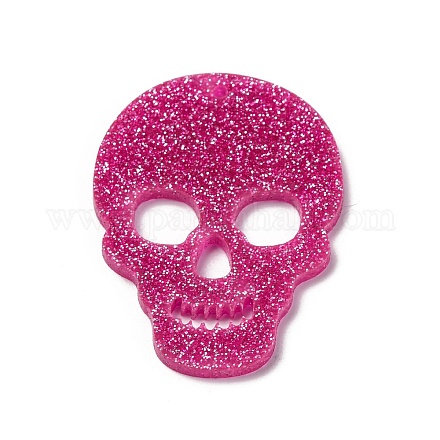 Акриловые подвески черепа&nbsp;OACR-B027-01-1