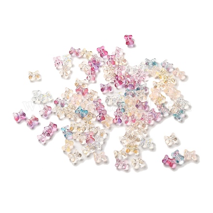 Прозрачные стеклянные бусины&nbsp;GLAA-O023-21-1