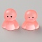 Luminous Resin Doll Ornaments, Glow in the Dark, Micro Landscape Display Decoration, Tomato, 9x13.5~14x16~16.5mm