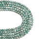 Природных амазонит бисер нитей&nbsp;G-C280-B13-8mm-5