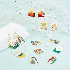 Наборы для изготовления сережек с подвесками своими руками&nbsp;DIY-NB0005-18