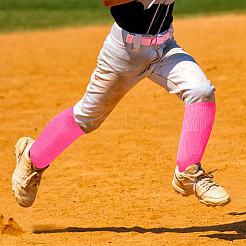 1 пара однотонных футбольных носков из поликоттона&nbsp;AJEW-CL0001-33A