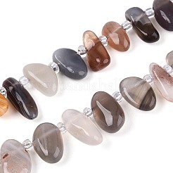 Природные Ботсвана агат бисер нитей&nbsp;G-Z091-A30