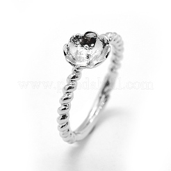 Латунные крепления колец для пальцев KK-L184-58P