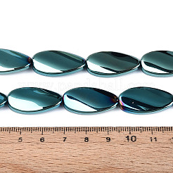 Стеклянные бусины с гальваническим покрытием &nbsp;EGLA-N055-02M