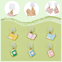 12 шт. 6-х видов пластиковых мобильных пылезащитных заглушек&nbsp;HJEW-DC00055