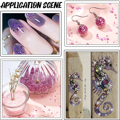 300 г двухцветных стеклянных бусин с гальваническим покрытием&nbsp;MRMJ-SC0001-37A