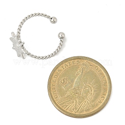 Открытые манжеты из нержавеющей стали Sun 304 для женщин&nbsp;RJEW-G338-13P