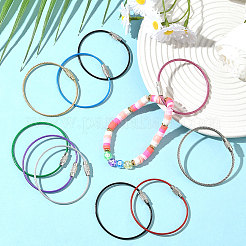 40 шт. 10 стиля прочных брелоков из нержавеющей стали 304&nbsp;FIND-SC0019-18