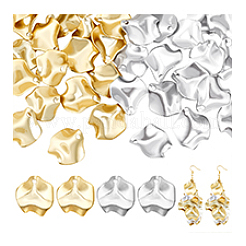 20 шт. 2 цвета непрозрачные подвески из смолы&nbsp;RESI-PH0002-58