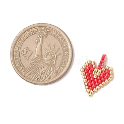 2 шт. подвески из стеклянного бисера 2 стилей&nbsp;PALLOY-MZ00883-03