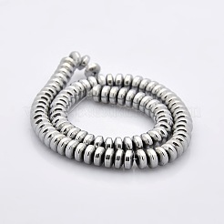 Класс ааа немагнитный синтетический гематит жемчужные бусы пряди&nbsp;G-M080-02