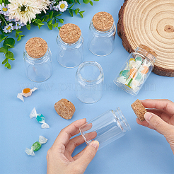 Пустая стеклянная бутылка AJEW-WH0470-43B