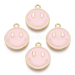 Подвески из эмалевого сплава легкого золота&nbsp;ENAM-N056-197B