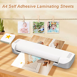 A4 пластиковые прозрачные ламинированные листы для домашних животных&nbsp;DIY-WH0504-125A