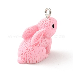 Подвески из непрозрачной смолы&nbsp;RESI-H143-01B