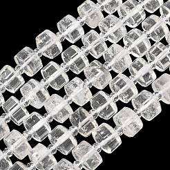 Природных кристаллов кварца бисер нитей&nbsp;G-G453-G03-7x12mm