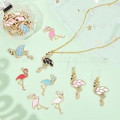 72шт 9 стиля подвески из сплава с эмалью&nbsp;ENAM-CA0001-39