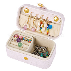 1 шт. шкатулка для украшений из искусственной кожи&nbsp;LBOX-TA0001-01A