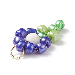 Стеклянные подвески из бисера&nbsp;PALLOY-JF01825