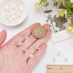 50 шт. Латунные гайки для ушей&nbsp;KK-WR0001-78G