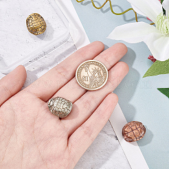 3шт 3 цвета латунные бусины&nbsp;FIND-AR0002-31