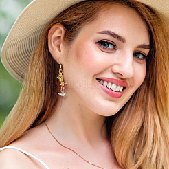 16 шт. 8 стиля латунные подвески с микропаве и кубическим цирконием&nbsp;KK-PH0012-98