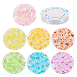 Набор для самостоятельного изготовления браслета из круглых акриловых бусин&nbsp;DIY-TA0009-87