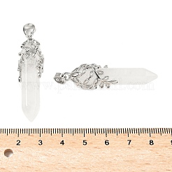 Природного кварца хрустальных подвесок&nbsp;G-M450-01P-12