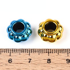 УФ-покрытие непрозрачные акриловые европейские бусины&nbsp;PACR-T017-16M