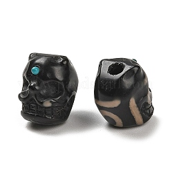 Тибетского стиля бусы дзи&nbsp;TDZI-R002-01B