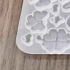 Серия клевер силиконовые Молды для украшений своими руками&nbsp;LS-SIMO-R012-01A