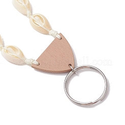 Брелки из натуральной ракушки каури&nbsp;KEYC-JKC01189