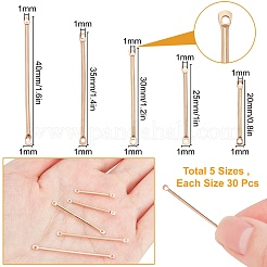 150 шт. 5 стильных экологически чистых латунных стержня&nbsp;KK-SC0002-74KCG