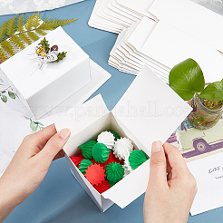 Складная творческая коробка крафт-бумаги&nbsp;LS-CON-WH0062-05B