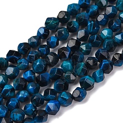 Природных тигровый глаз бисер нитей&nbsp;G-I217-A-01E